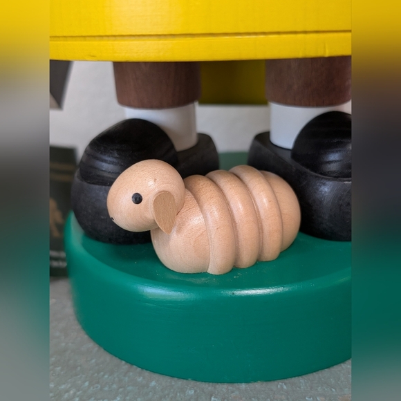 Richard Glasser GMBH German Wooden Nutcracker RainMan Shepherd Herder 12” - Picture 3 of 16